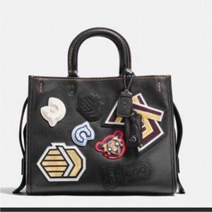 Coach 1941 Varsity Patch Rogue  Satchel Bag